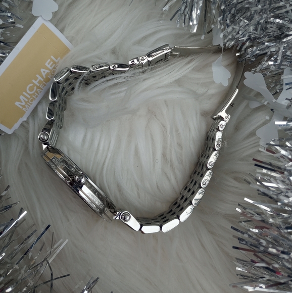 Michael Kors Darci Celestial Crystal Pavé Silver Toned Watch - Picture 8 of 17